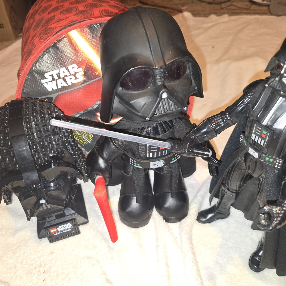 Star Wars Darth Vader Figure Trio - Black and Red